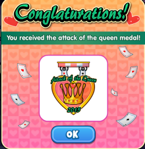 Attack of the Queen Medal
